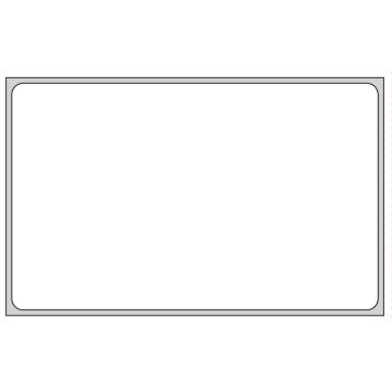 Thermal Transfer Labels, Fanfolded, 3" x 2"