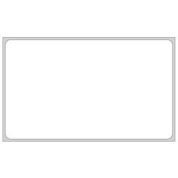 Thermal Transfer Labels, Fanfolded, 4" x 6-1/2"