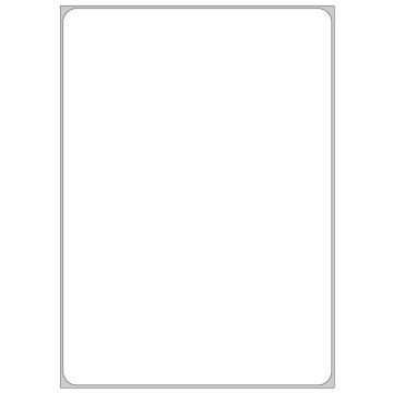 Thermal Transfer Labels, Fanfolded, 5" x 7"