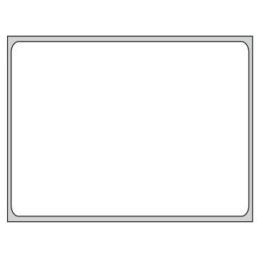 Thermal Transfer Labels, 2" x 1-1/2"