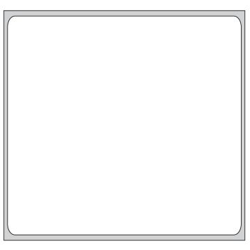 Thermal Transfer Labels, 3" x 3"