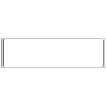 Thermal Transfer Labels, 3-1/2" X 1"