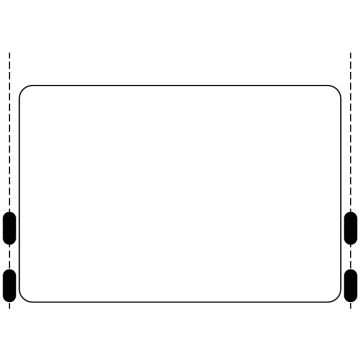 Thermal Label For Dymo Labelwriter Printers, 3" x 2"