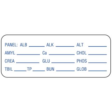 Laboratory Label, 2-1/4" x 7/8"