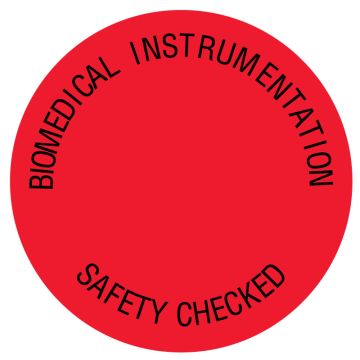 Electrical Equipment Safety Label, 3/4" x 3/4"