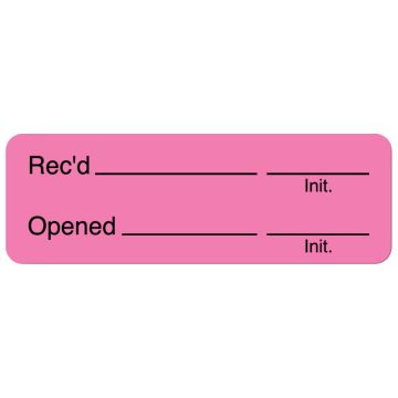 Quality Control Label, 1-1/2" x 1/2"