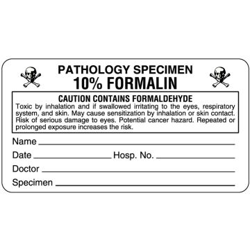 Pathology Label, 3" x 1-5/8"