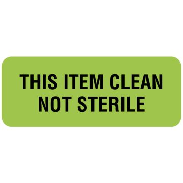 Sterilization Labels, 2-1/4" x 7/8"