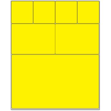 Cerner Direct Thermal Printer Label, 1-1/2" Core, 4" x 4-1/2"