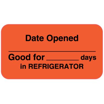 Food Quality Control Labels, 1-1/8" x 7/8"