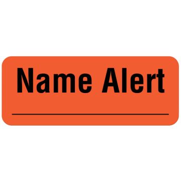 Name Alert Label, 2-1/4" x 7/8"