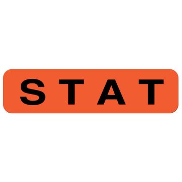 STAT Label, 1-1/4" x 5/16"