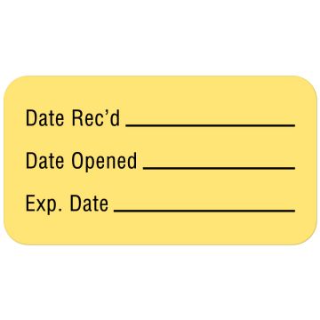 Quality Control Label, 1-5/8" x 7/8"