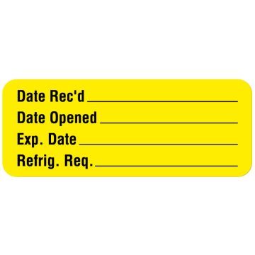 Quality Control Label, 2-1/4" x 7/8"