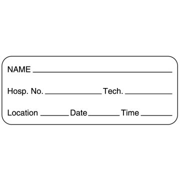 Pathology Labels, 2-1/4" x 7/8"