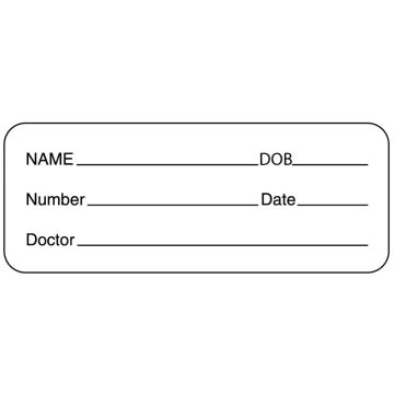 Pathology Labels, 2-1/4" x 7/8"