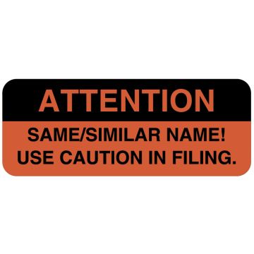 Department Aid Label, 2-1/4" x 7/8"