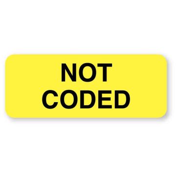 Coding Label, 2-1/4" x 7/8"