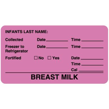 Feeding Label, 3" x 1-5/8"