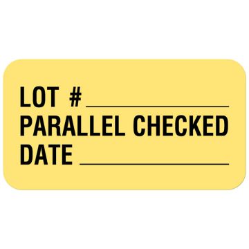 Quality Control Label, 1-5/8" x 7/8"