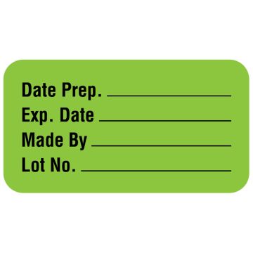 Quality Control Label, 1-5/8" x 7/8"