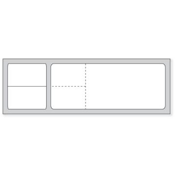 Sunquest IR Direct Thermal Printer Label, 1" Core, 4-1/8" x 1-3/16"