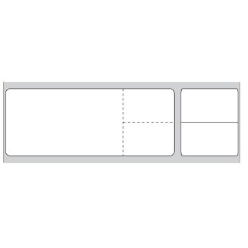 Sunquest IR Direct Thermal Printer Label, 1-1/2" Core, 4-1/8" x 1-3/16"