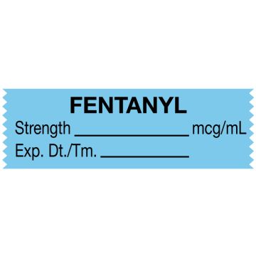 Anesthesia Tape, Fentanyl mcg/mL, 1-1/2" x 1/2"