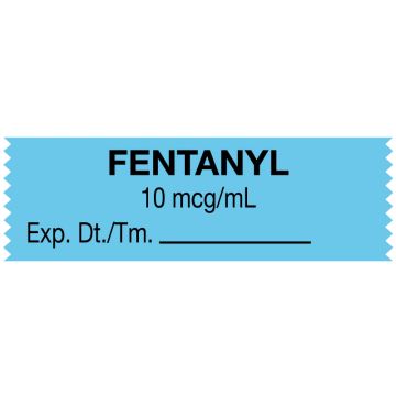 Anesthesia Tape, Fentanyl 10 mcg/mL,  1-1/2" x 1/2"