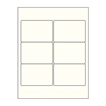 Betacam Face Laser Label, 8-1/2" x 11"