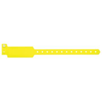 Blank Plastic Wristband 10" x 1 1/8",YL