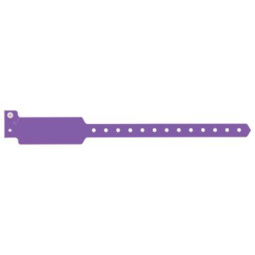 Blank Plastic Wristband 10" x 1 1/8",PU