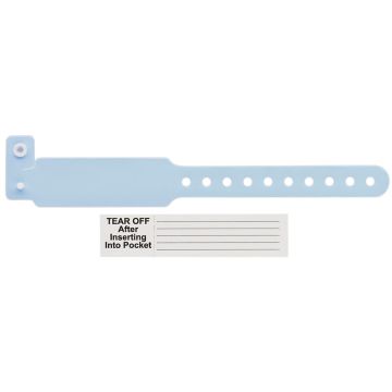 Infant Insert Wristband, 6-5/8" x 3/4"