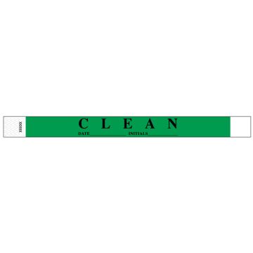 Tyvek Tag CLEAN, 12" x 1"