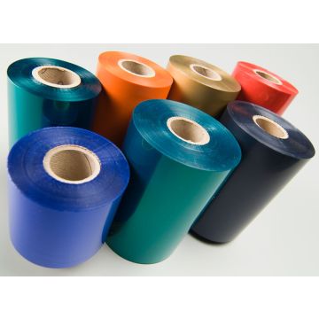 Thermal Transfer Ribbons, Lt Blue Wax, 3.15" x 984'