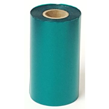 Thermal Transfer Ribbons, Green Wax, 4.33" x 984'