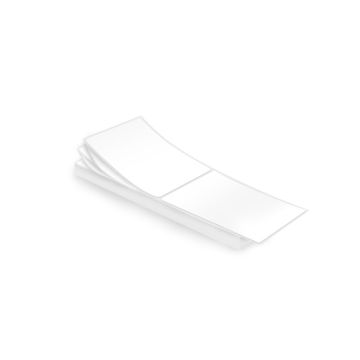 Direct Thermal Printer Labels, Fanfolded, 4.0" x 6-1/2"