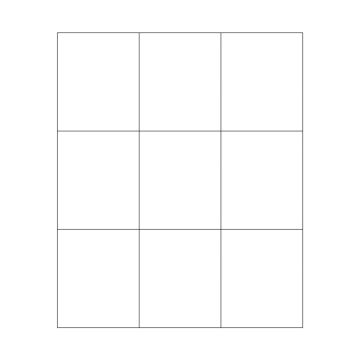 2-1/2" x 3" Laser/Inkjet Labels