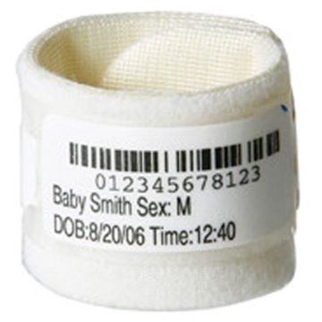 LB2-BABY-P wristband 5" x 1-1/4"