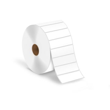 Thermal Transfer Labels, 4" OD, 3" x 1"