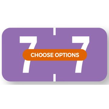TAB 1277 Compatible Numeric Labels