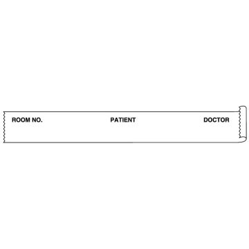 Patient Chart Tape, 1/2" x 500"