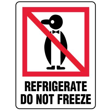 REFRIGERATE DO NOT FREEZE