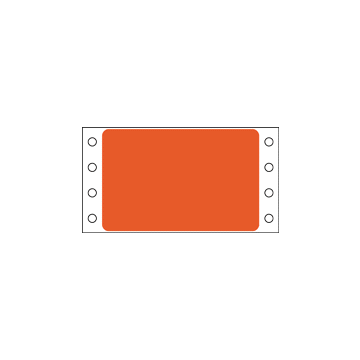 EDP Pinfeed Label, 3" x 1-15/16"