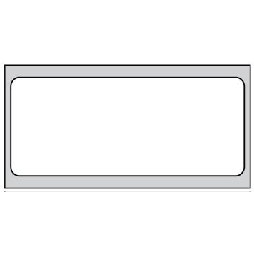 Direct Thermal Printer Label, 3" Core, 2" x 1"
