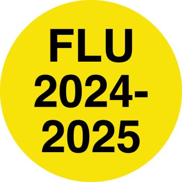 Flu 2024/2025, Lam,1/2" x 1/2"