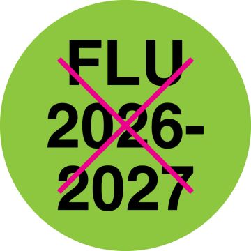 Flu 2026/2027, 1/2" Dia