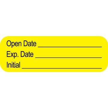 Expiration Label, 1-1/2" x 1/2"