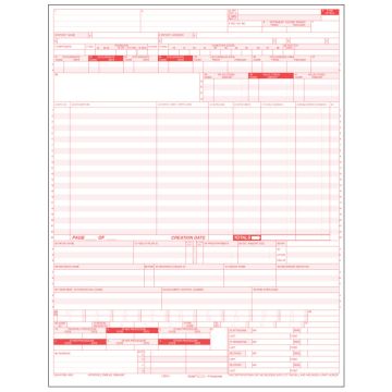 UB-04 CMS-1450 Laser Forms, 8-1/2" x 11"