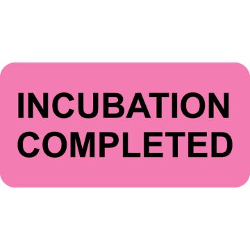 Incubation Completed, 2-1/4" x 7/8"